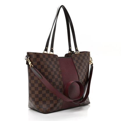 Louis Vuitton Damier Ebene Taurillon Jersey Bordeaux 3 of 10