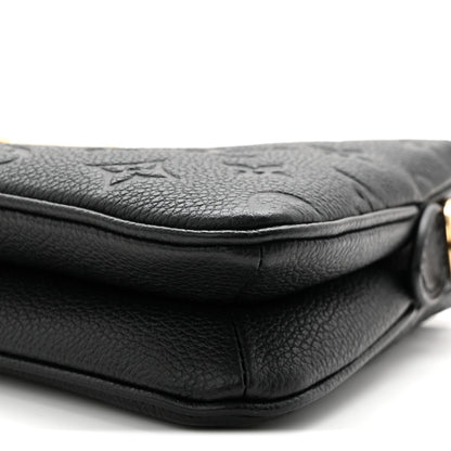 Louis Vuitton Empreinte Monogram Liv Pochette Black 10 of 11
