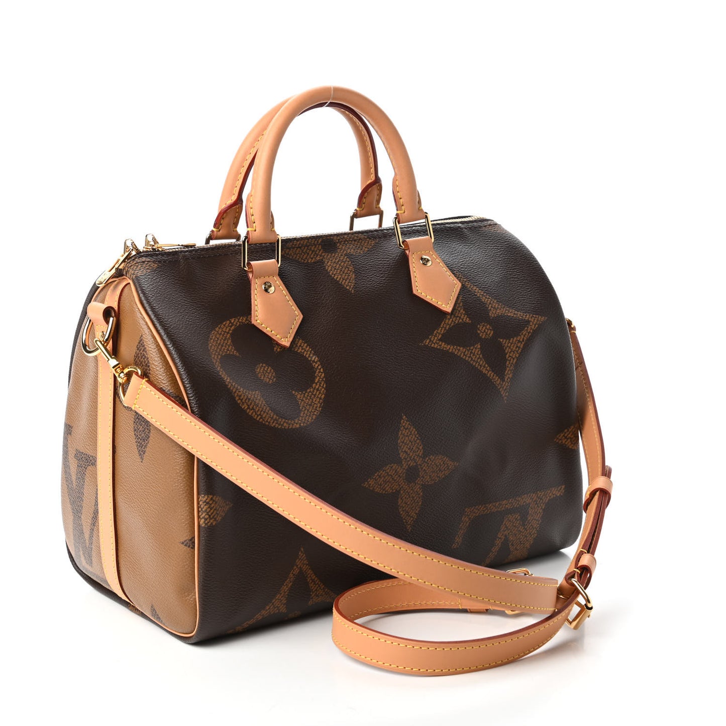 Reverse Monogram Giant Speedy Bandouliere 30