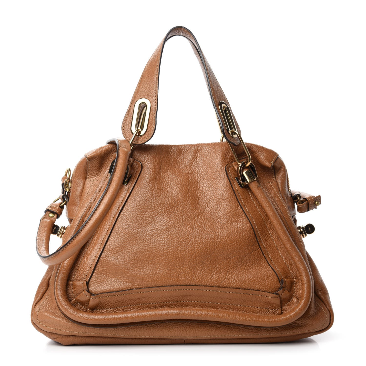 Chloe Calfskin Medium Paraty Tan 1 of 10
