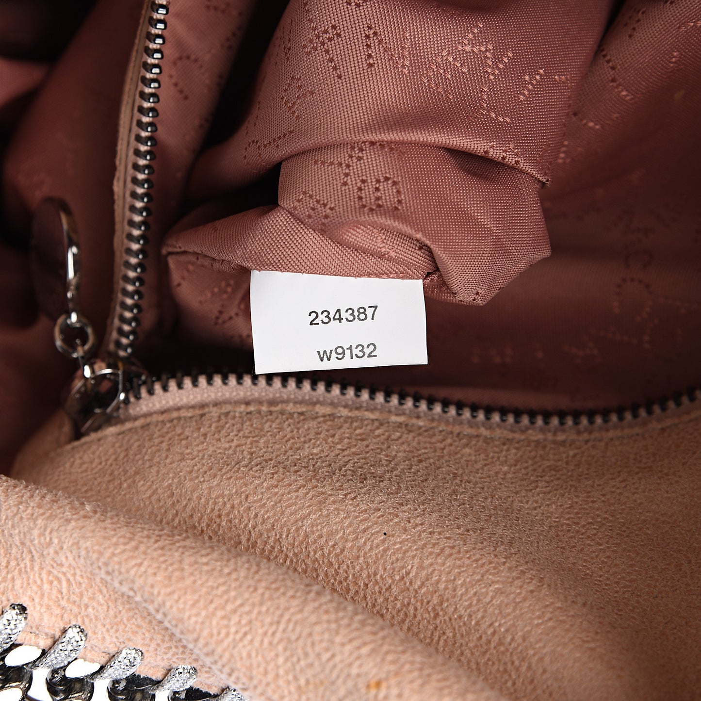 Shaggy Deer Falabella Fold Over Tote Powder