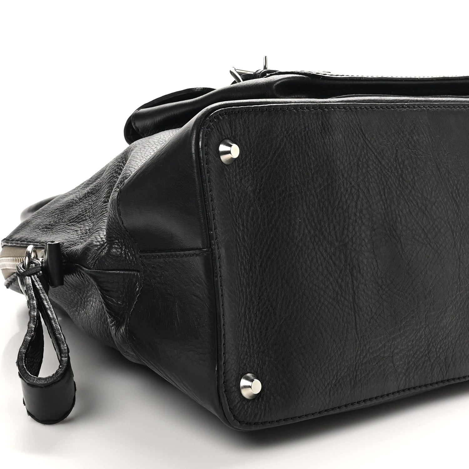 Chloe Calfskin Edith Dome Bowler Black 8 of 9