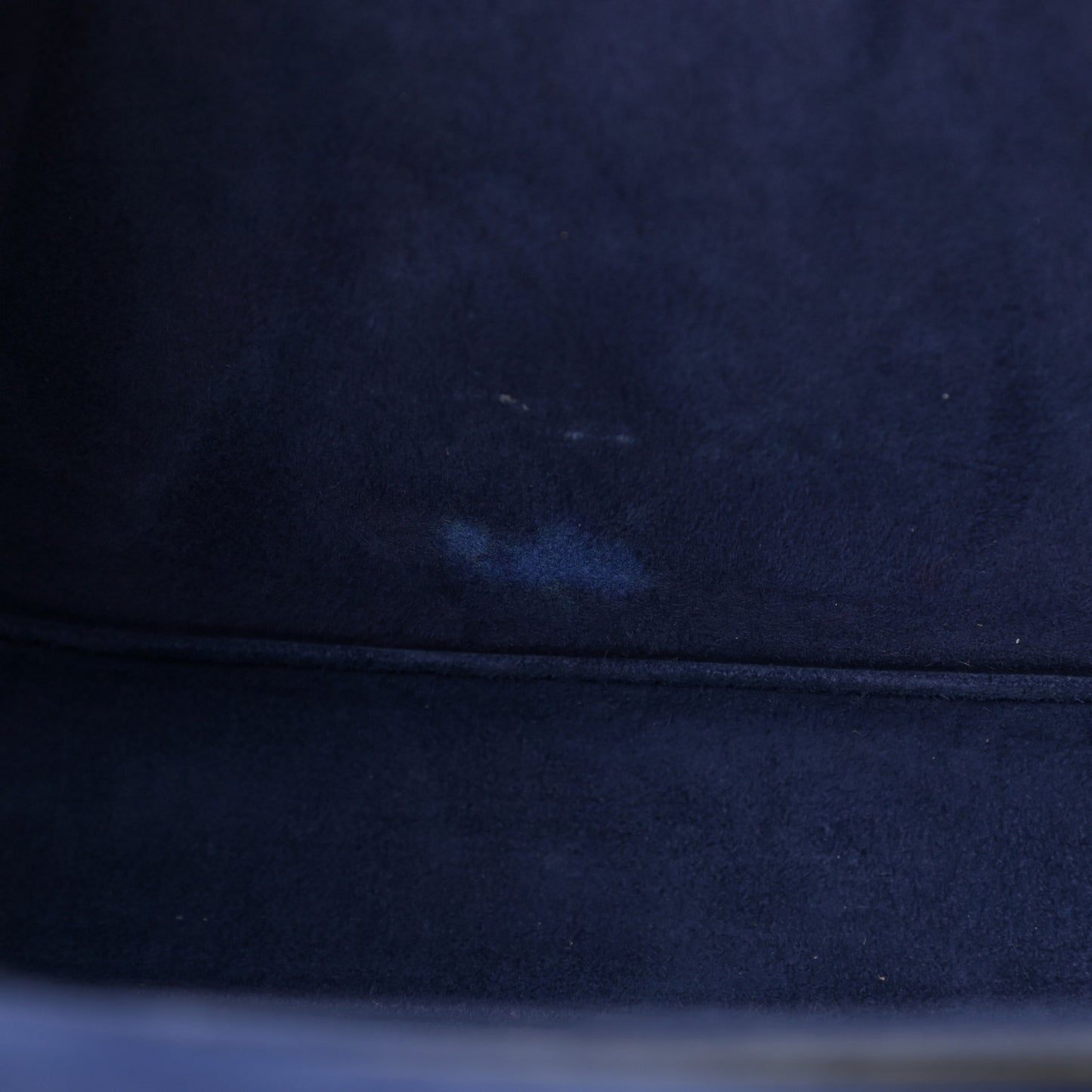 Grained Calfskin Dio(r)evolution Flap Bag Navy Blue