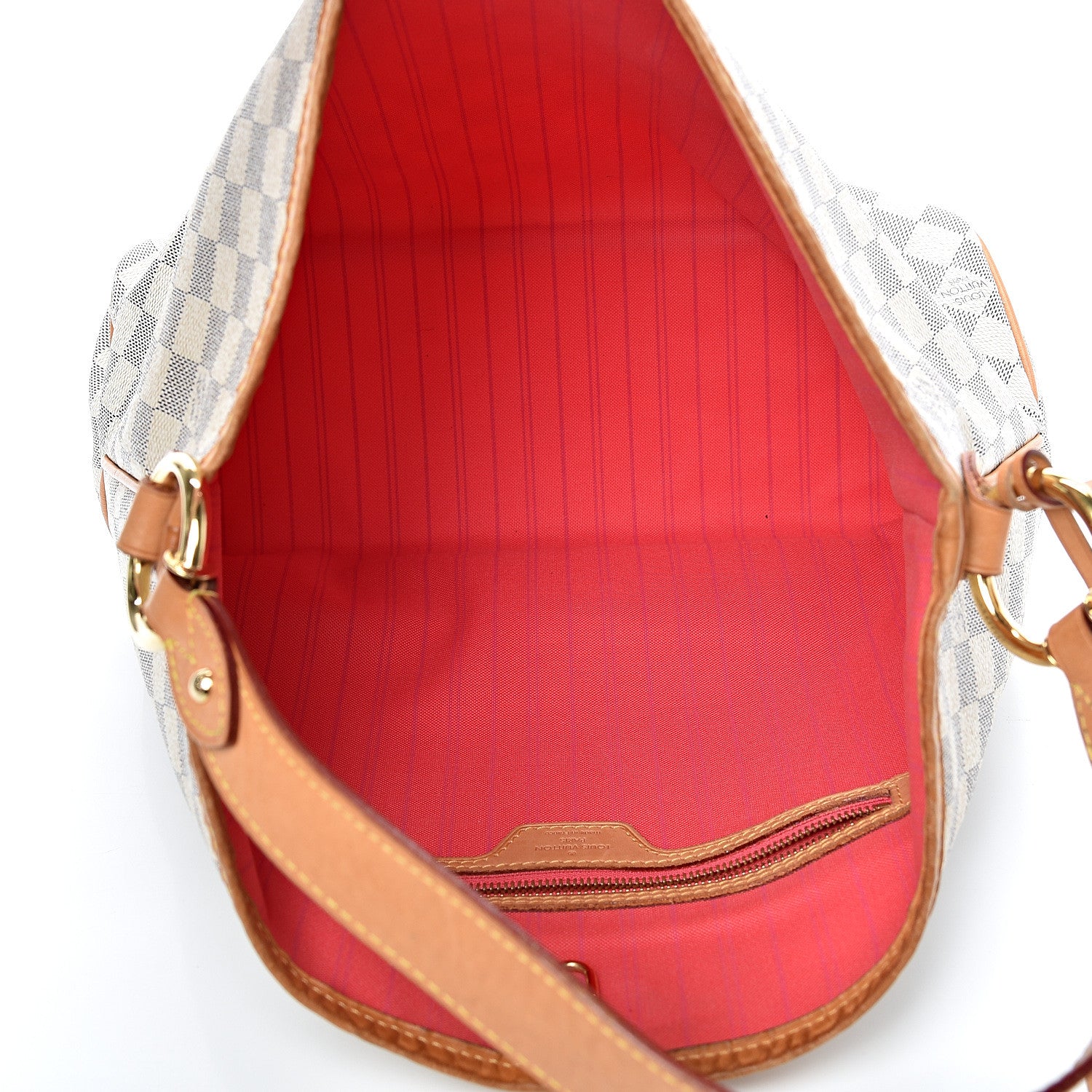Louis Vuitton Damier Azur Delightful PM Pink 4 of 17