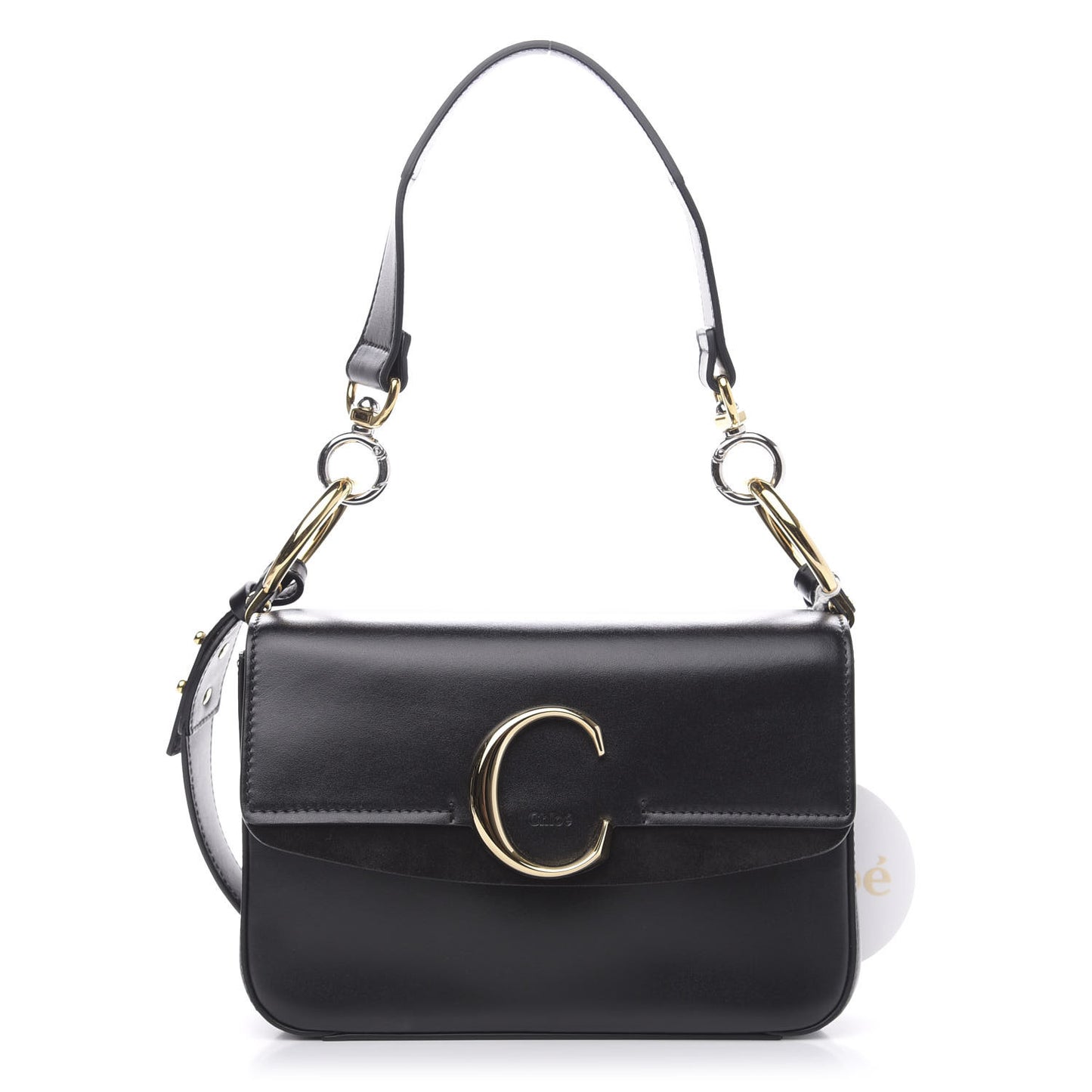 Calfskin Small C Double Carry Black