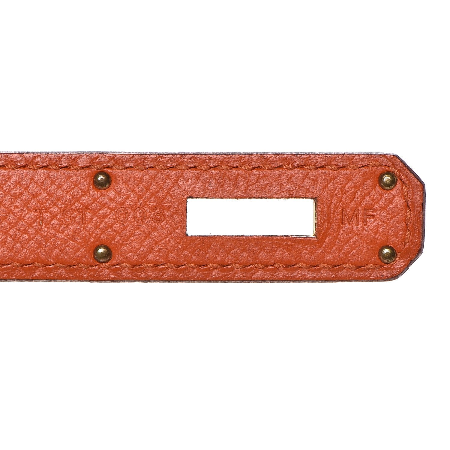 Hermes Epsom Kelly Sellier 35 Orange 13 of 37