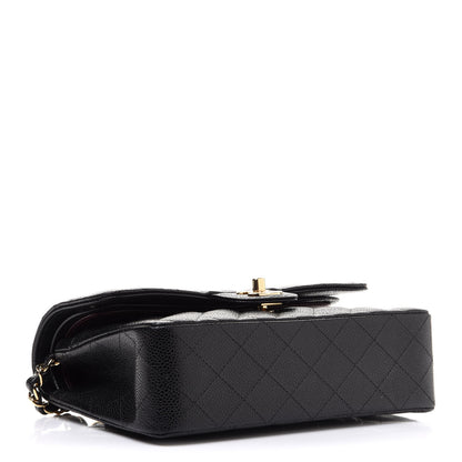 Chanel Caviar Quilted Small Double Flap Black 4 of 12
