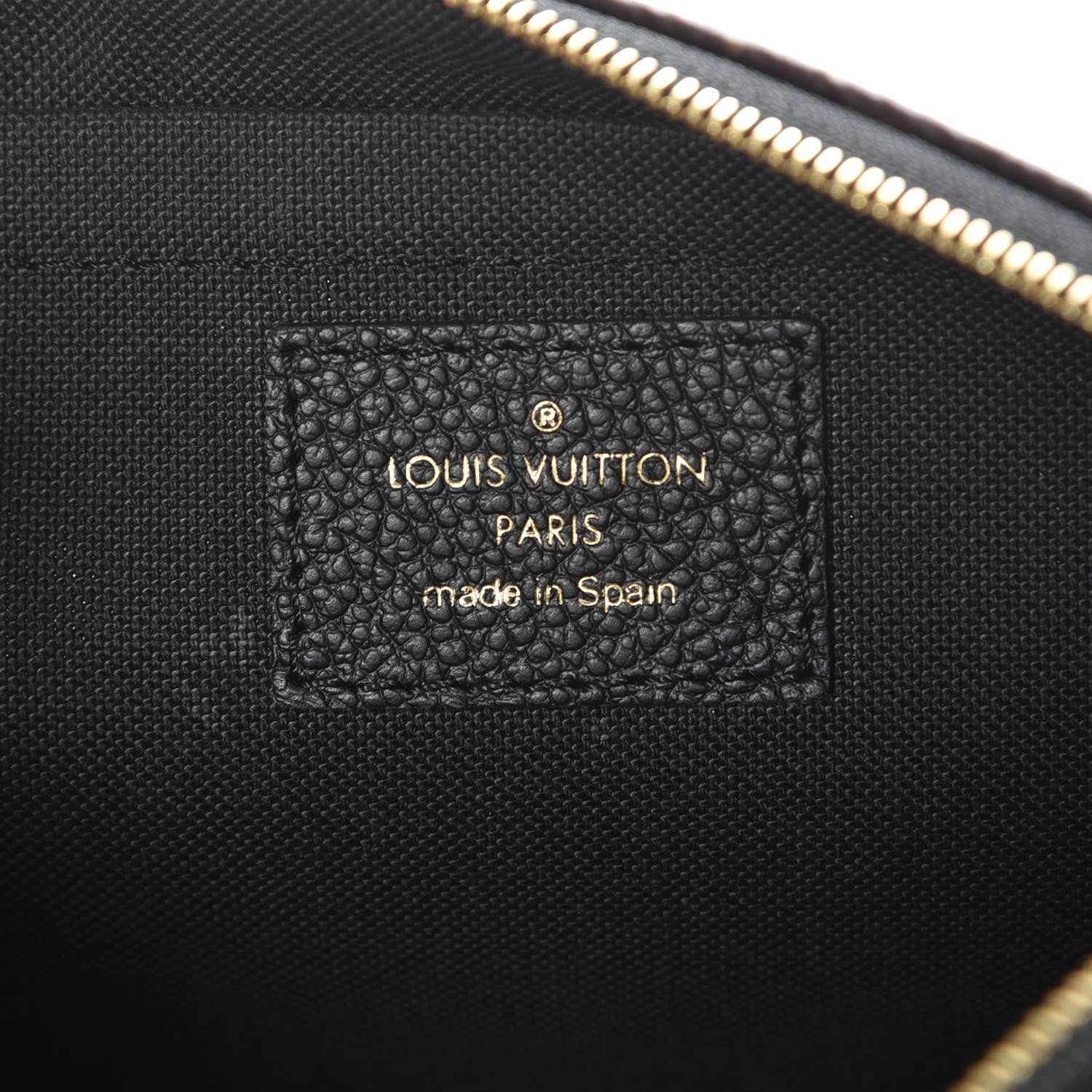 Louis Vuitton Monogram Pallas Clutch Black 6 of 8