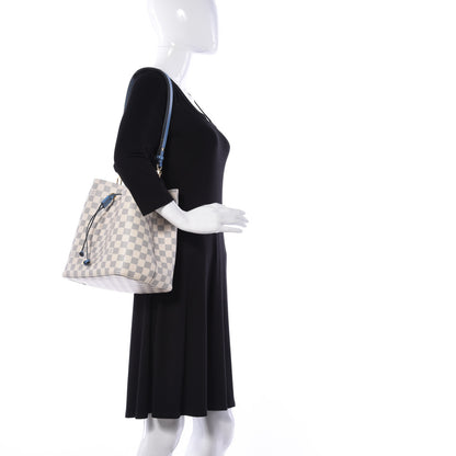Louis Vuitton Damier Azur Neonoe MM Bleuet 2 of 10