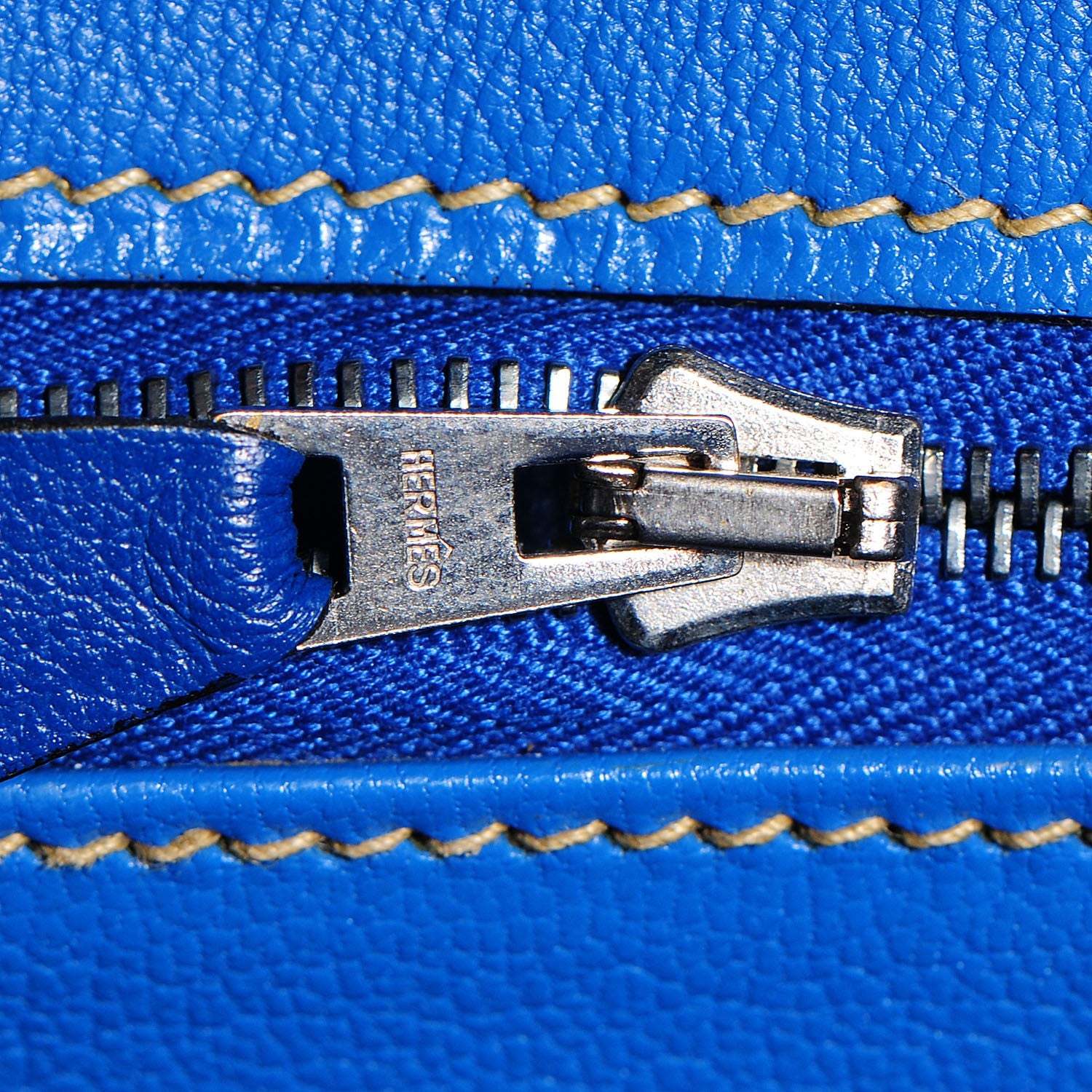Hermes Swift Vibrato Birkin 35 Bleu Roi 18 of 25