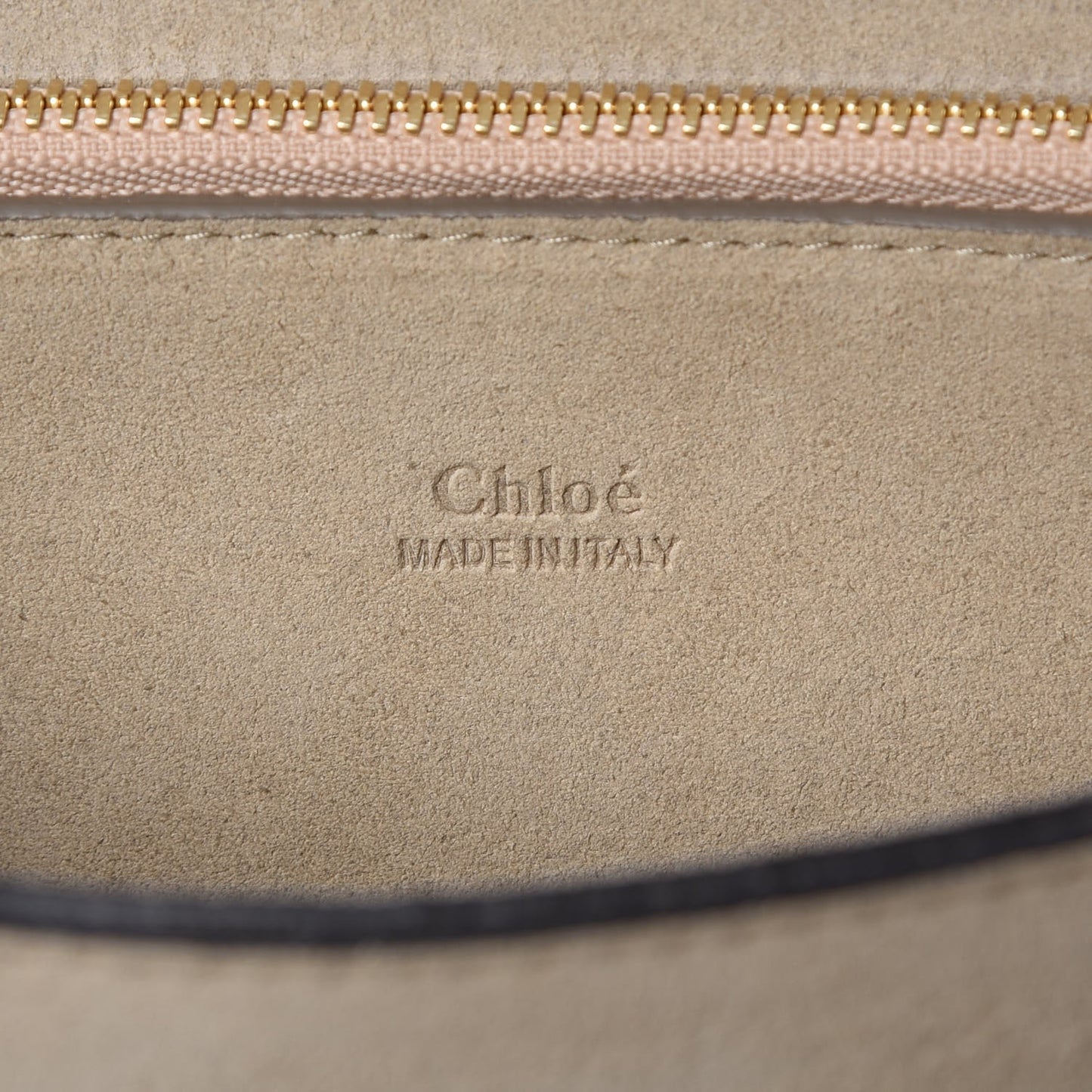Calfskin Suede Medium Faye Shoulder Bag Motty Grey