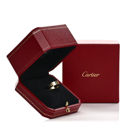 Cartier 18K Yellow Gold 5.5mm LOVE Ring 51 5.75 5 of 5