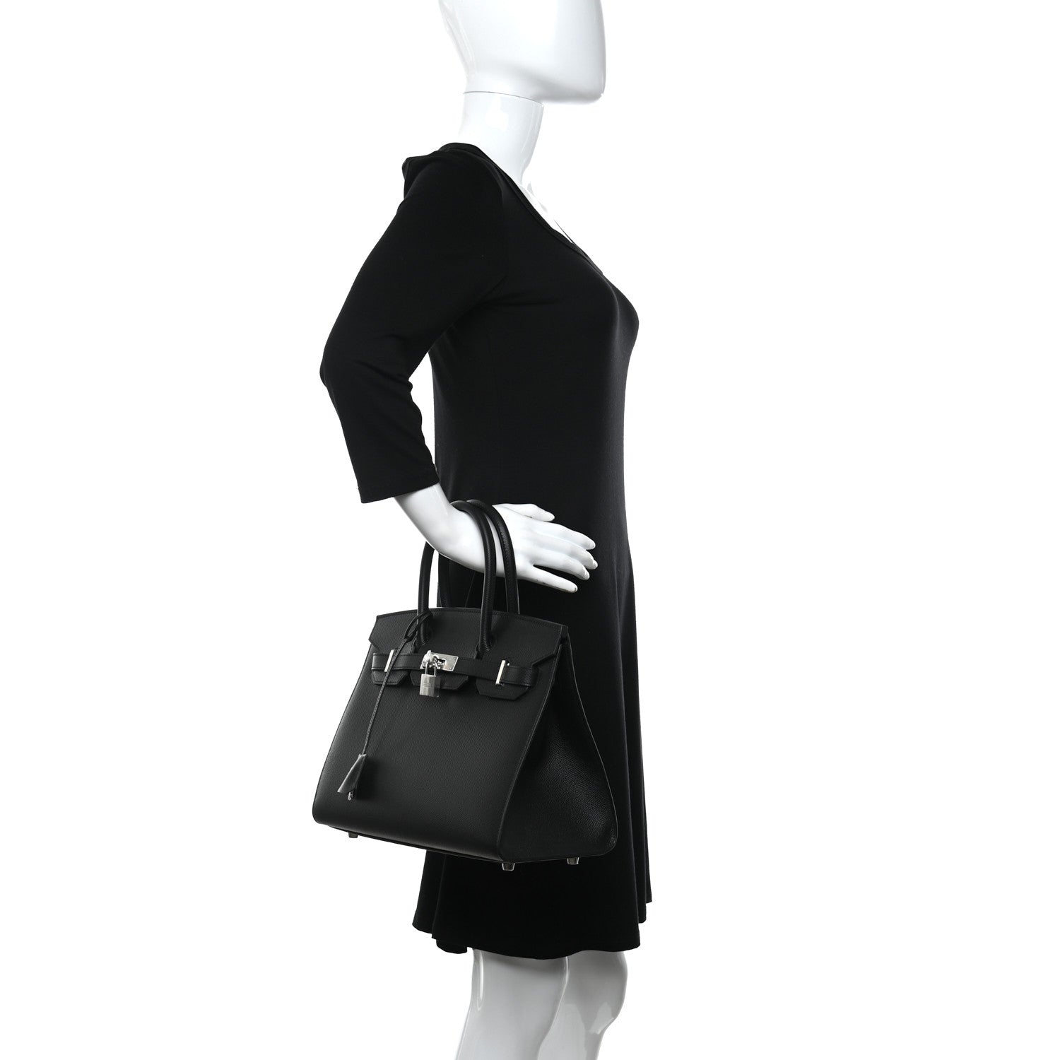 Hermes Epsom Birkin Sellier 30 Black 2 of 13