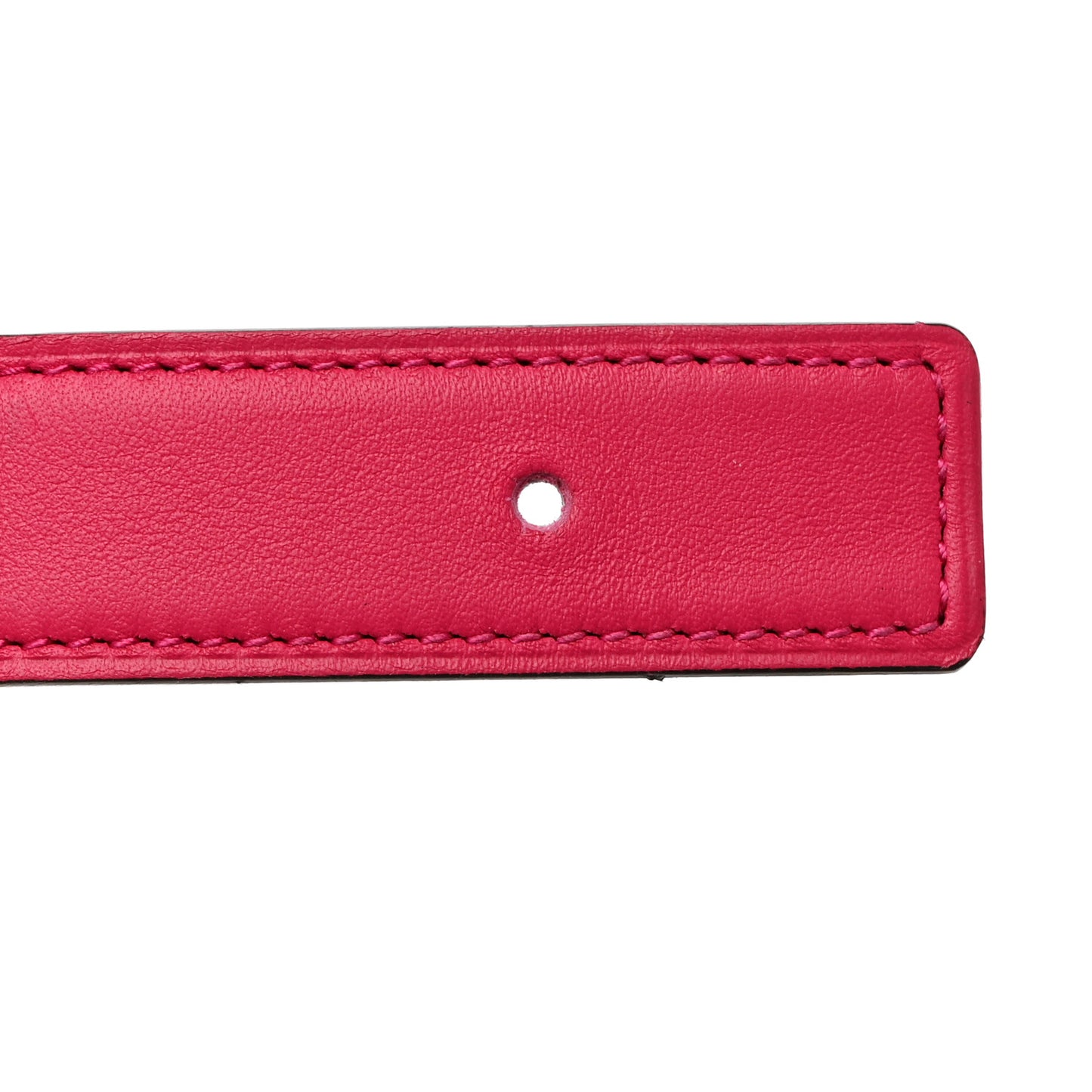 Epsom Swift Lizard 24mm Mini Constance H Belt 85 34 Orange Poppy Rose Mexico Rouge H