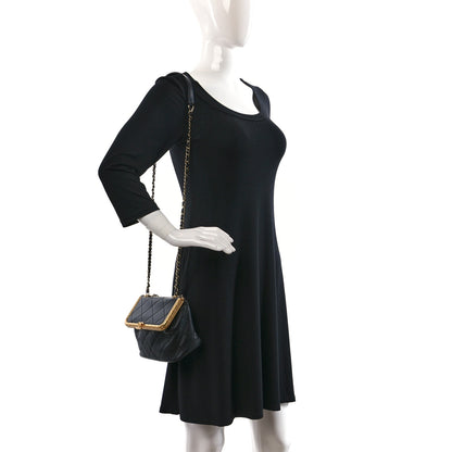 Chanel Lambskin Quilted My Crush Bag Black 2 of 9