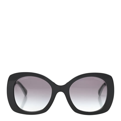 Chanel Acetate Sunglasses 71414A Black 2 of 7