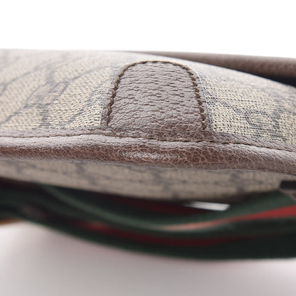 Gucci GG Supreme Monogram Neo Vintage Web Belt Bag Brown 6 of 9
