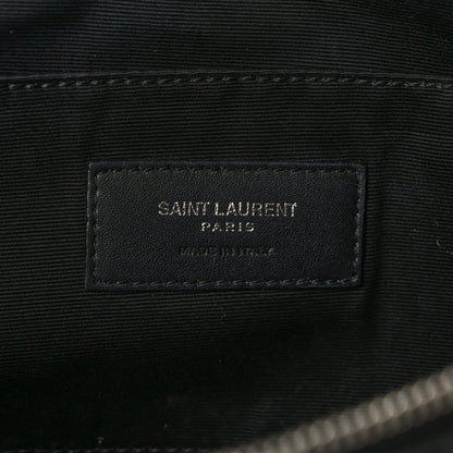 Saint Laurent Canvas Monogram Belt Bag Black 6 of 9
