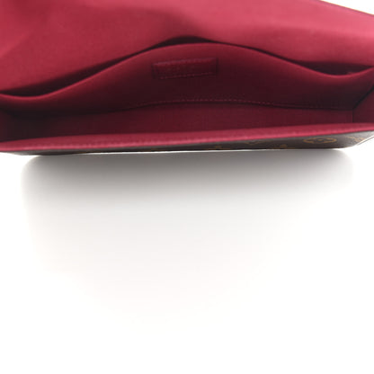 Louis Vuitton Monogram Pochette Felicie Chain Wallet Fuchsia 6 of 10