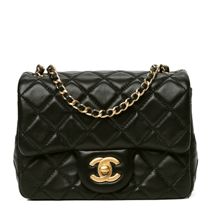 Chanel Lambskin Quilted Mini Pearl Crush Flap Black 1 of 4