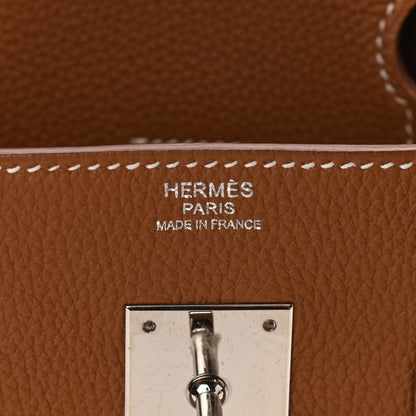 Hermes Togo Birkin 30 Gold 6 of 11