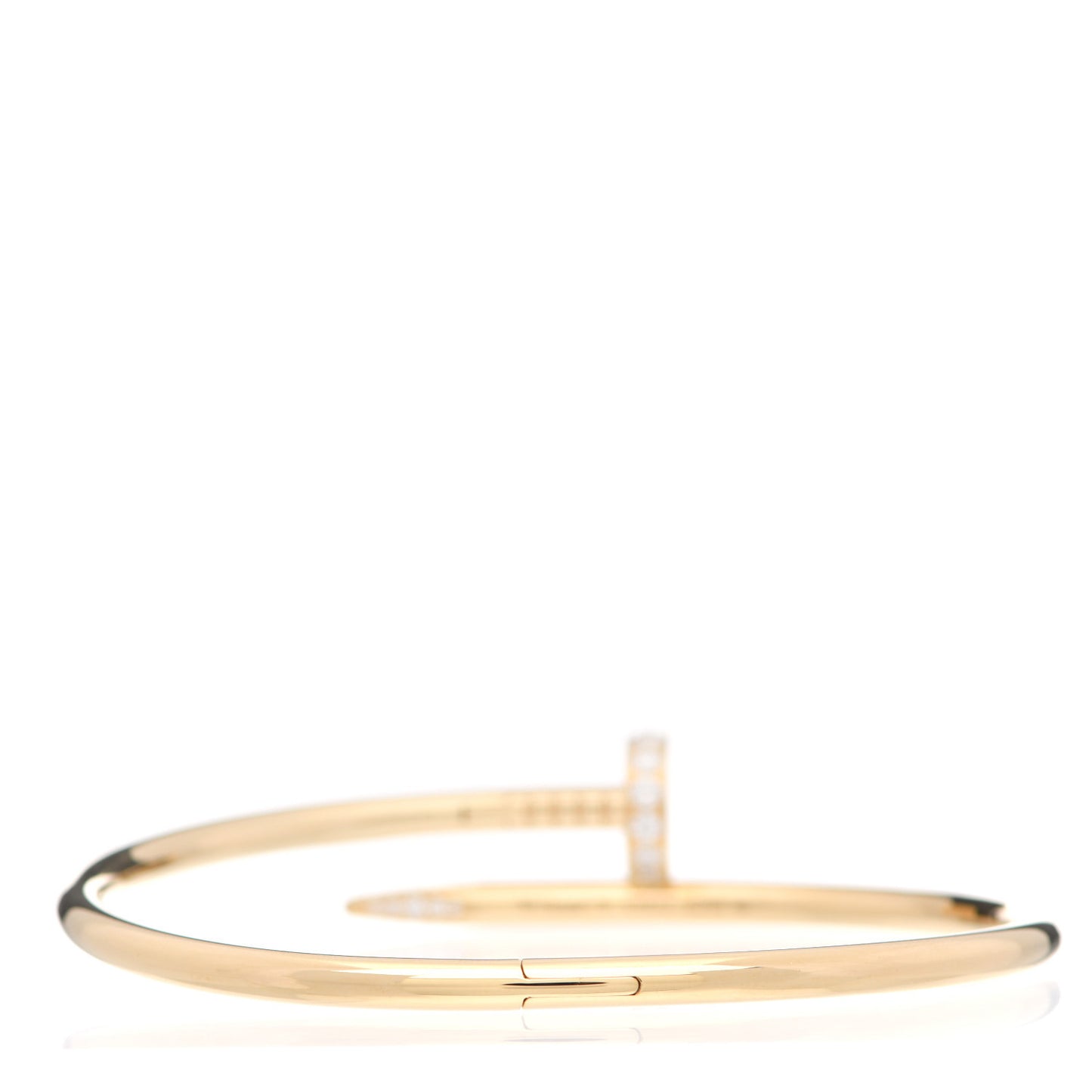 18K Yellow Gold Diamond Juste Un Clou Bracelet 18