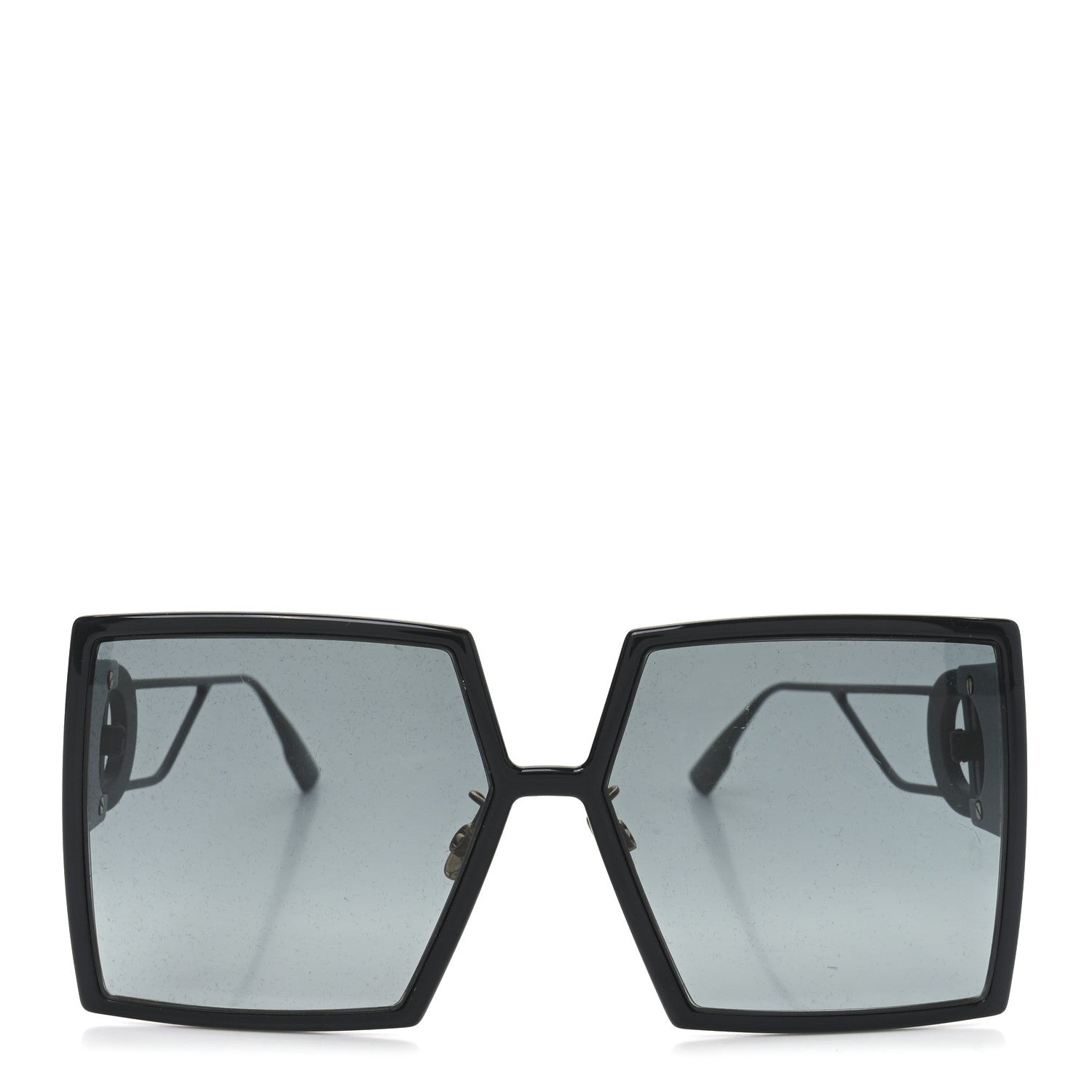 Christian Dior Acetate Square 30 Montaigne Sunglasses Black 2 of 7