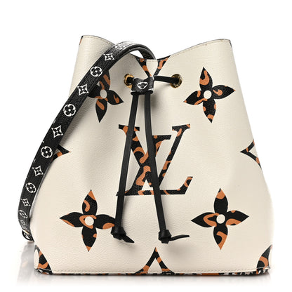 Louis Vuitton Monogram Giant Jungle NeoNoe Ivory 1 of 9