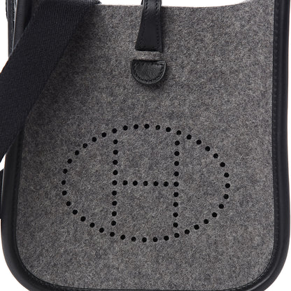 Hermes Feutre Swift Evelyne TPM Gris Moyen Black 10 of 11