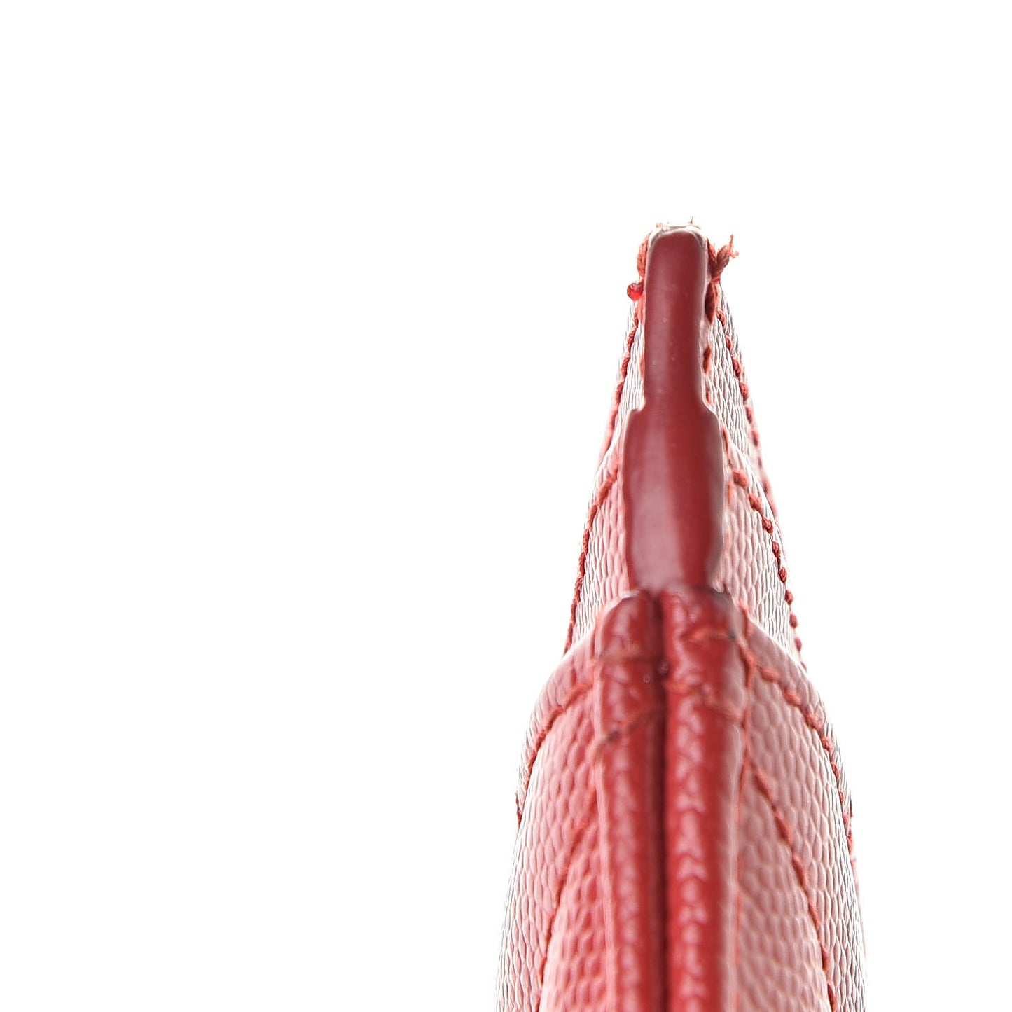 Grain De Poudre Matelasse Chevron Monogram Credit Card Case New Red