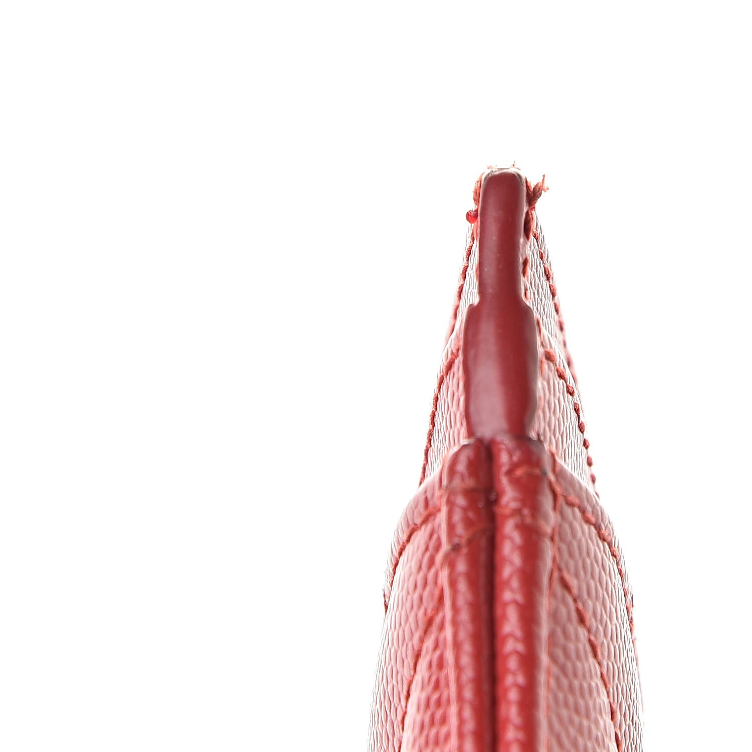 Saint Laurent Grain De Poudre Matelasse Chevron Monogram Credit Card Case New Red 8 of 12