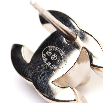 Chanel Metal CC Turnlock Earrings Gold 5 of 6