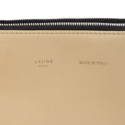 Celine Lambskin Soft Trio Zipped Bag Vanilla 8 of 11