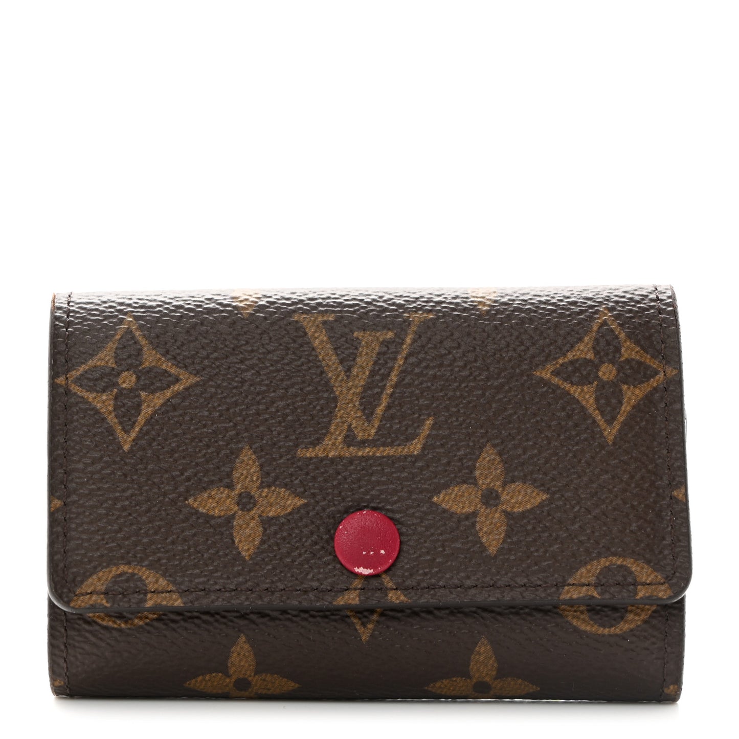 Monogram 6 Key Multicles Holder Fuchsia