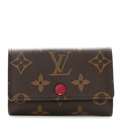 Louis Vuitton Monogram 6 Key Multicles Holder Fuchsia 1 of 10