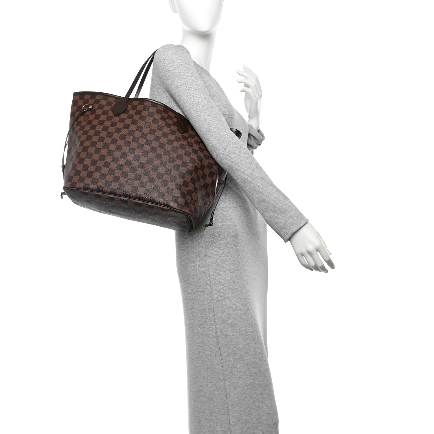 Louis Vuitton Damier Ebene Neo Neverfull MM 2 of 12