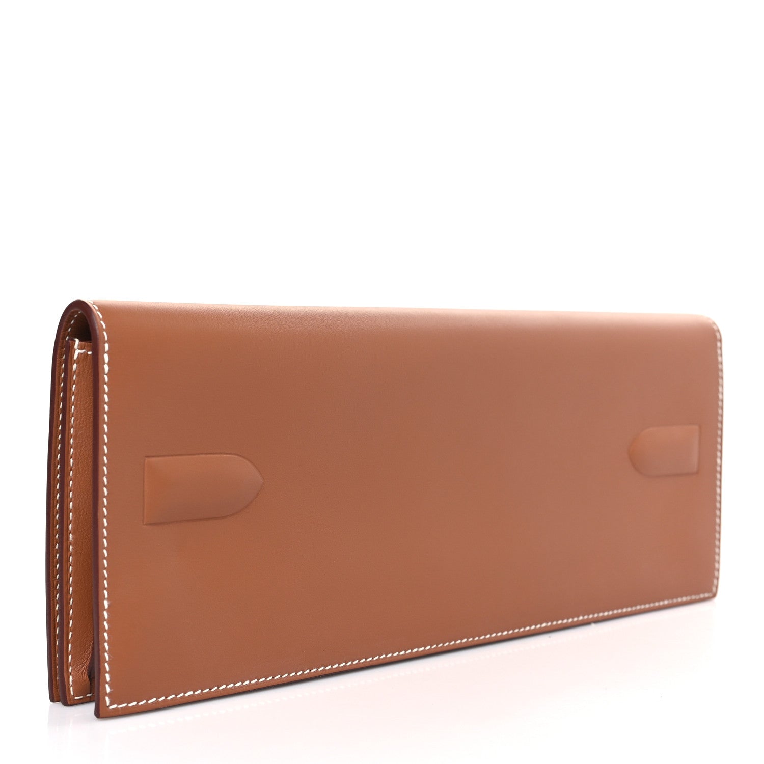 Hermes Swift Shadow Clutch 29 Gold 2 of 9