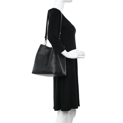 Louis Vuitton Empreinte Neonoe MM Black 3 of 13
