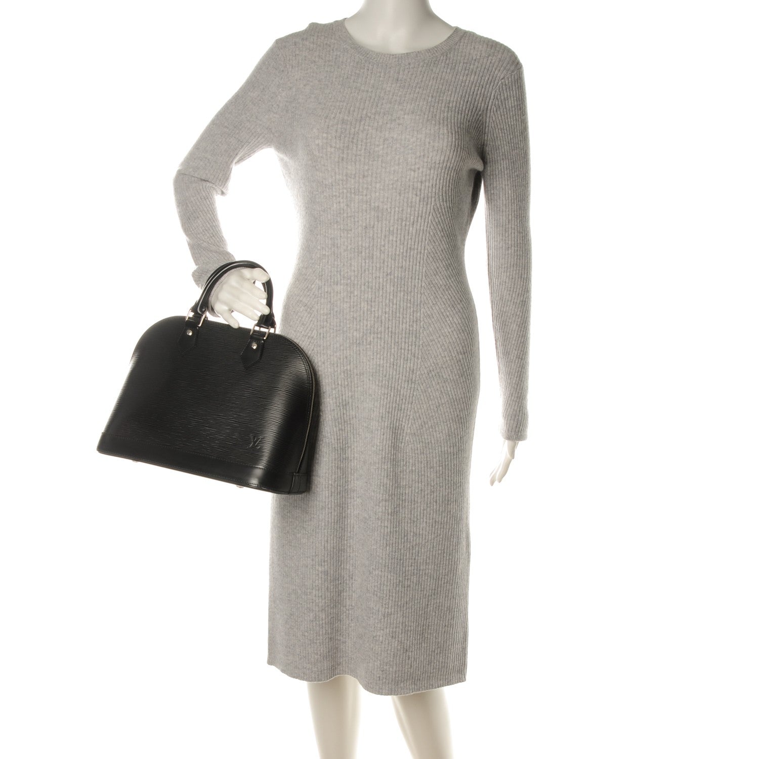 Louis Vuitton Epi Alma PM Black 2 of 6