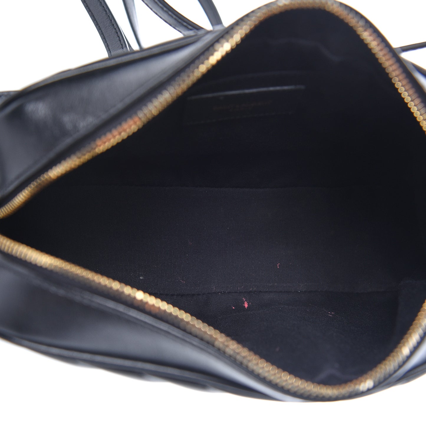 Calfskin Matelasse Monogram Lou Camera Bag Black