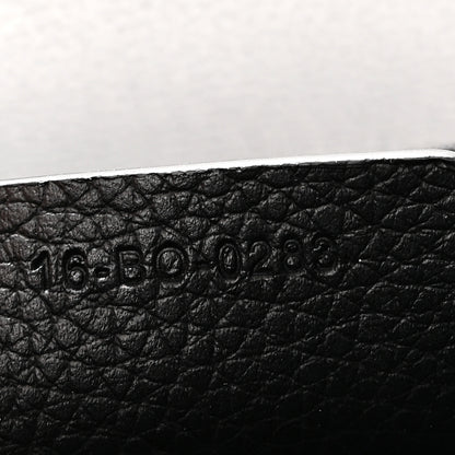 Christian Dior Oblique Jacquard Grained Calfskin Mini Saddle Messenger Bag With Flap Black 7 of 10