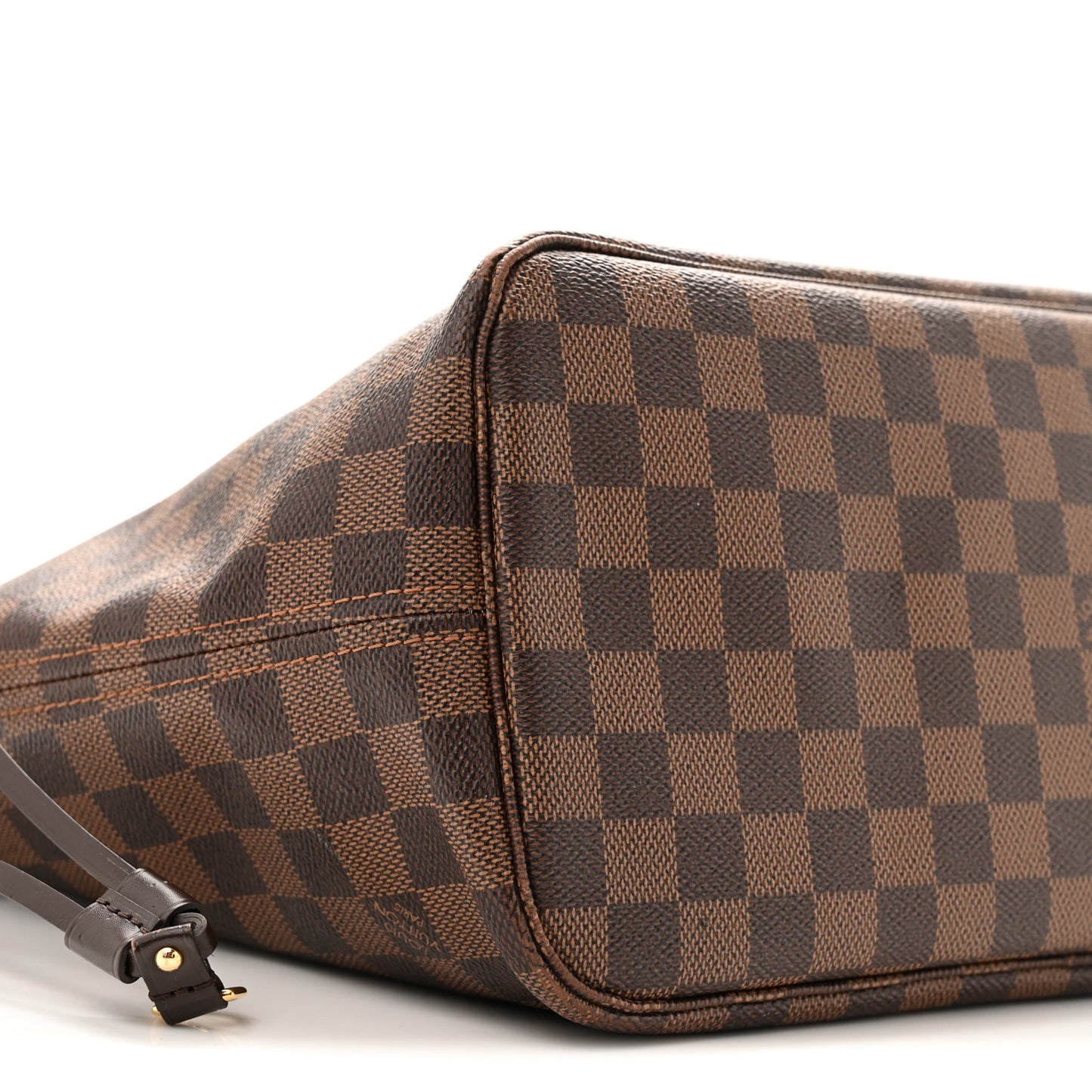 Damier Ebene Neo Neverfull MM Rose Ballerine