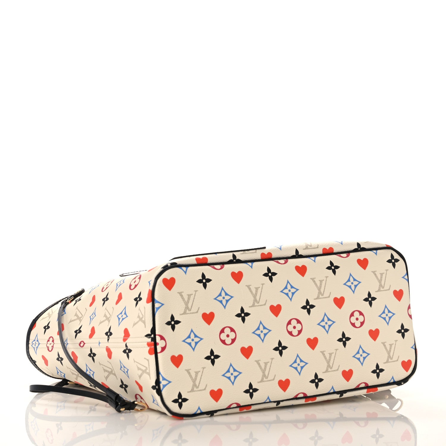 Louis Vuitton Game On Neverfull MM White 5 of 11
