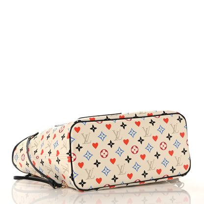 Louis Vuitton Game On Neverfull MM White 5 of 11