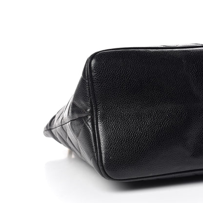 Chanel Caviar Quilted Medallion Tote Black 5 of 18
