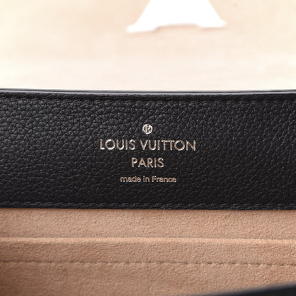 Louis Vuitton Calfskin Lockme Ever BB Black 8 of 10