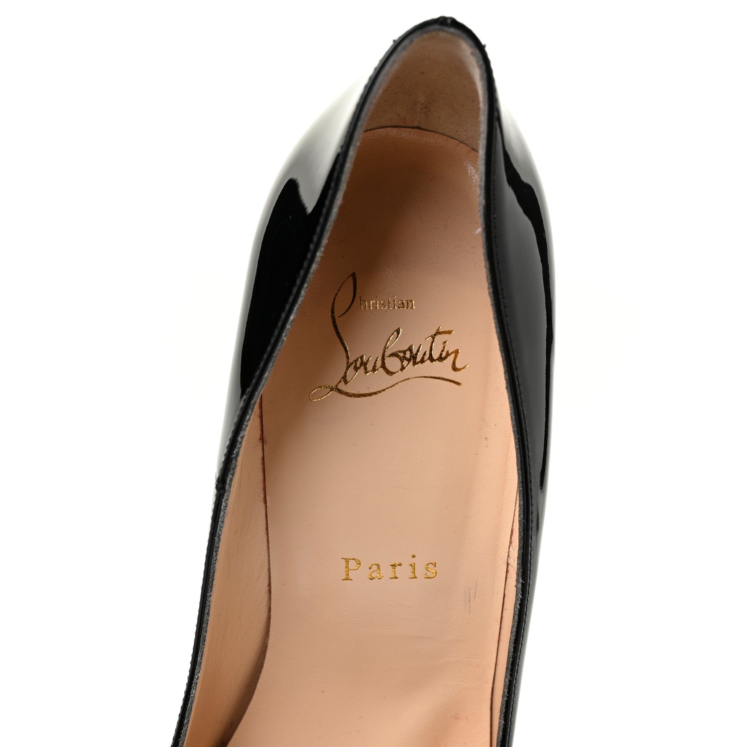 Christian Louboutin Patent So Kate 120 Pumps 38.5 Black 7 of 7