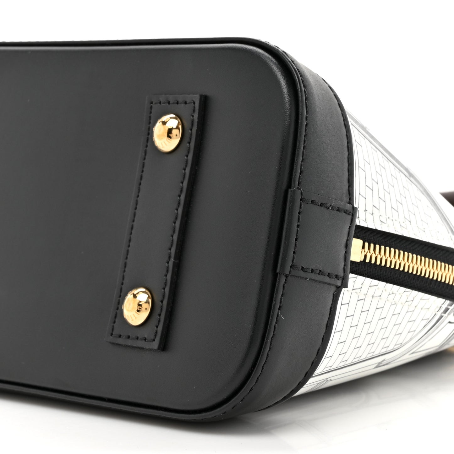 X FORNASETTI Calfskin Architettura Alma BB Black White