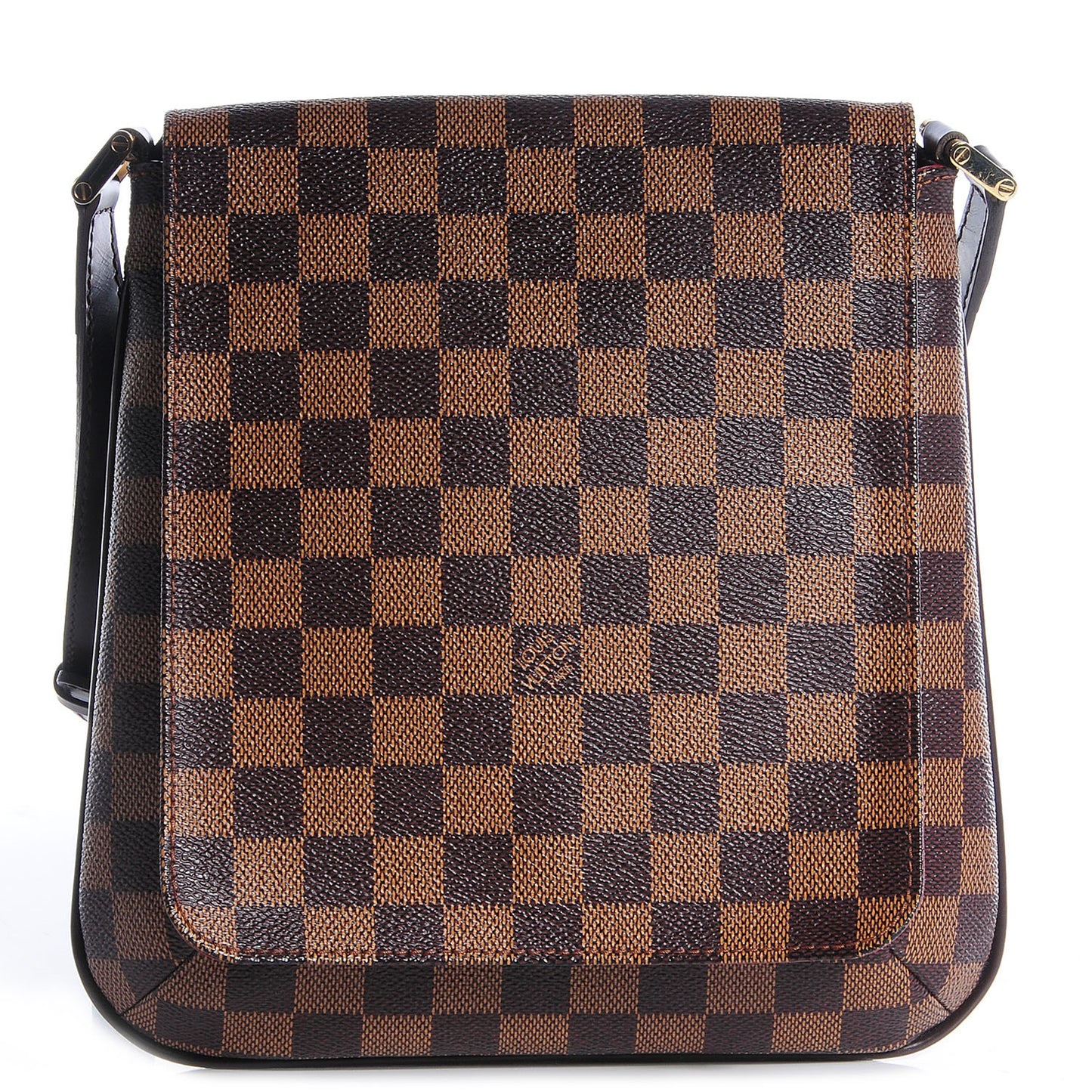 Damier Ebene Musette Salsa Long Strap