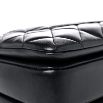 Chanel Lambskin Quilted Large Trendy CC Dual Handle Flap Bag Black 10 of 23